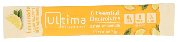 Ultima Replenisher Lemonade Electrolyte Drink Mix - 0.13 Oz