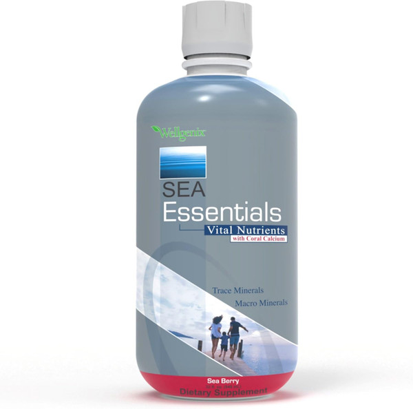 Wellgenix Sea Essentials Coral Calcium Sea Berry - 32 Fl Oz