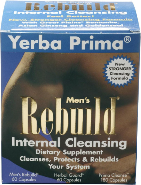 Yerba Prima Men'S Rebuild Internal Cleansing - 1 Kit