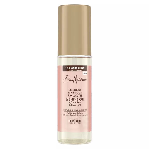 Shea Moisture Smooth + Shine Hair Oil - 3.3 Fl Oz
