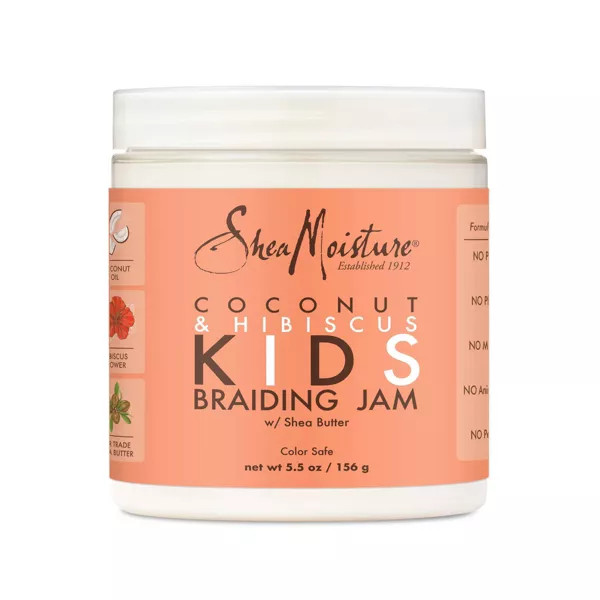Shea Moisture Coconut & Hibiscus Braiding Jam - 5.5Oz