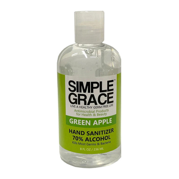 Simple Grace Green Apple Hand Sanitizer - 8 Oz