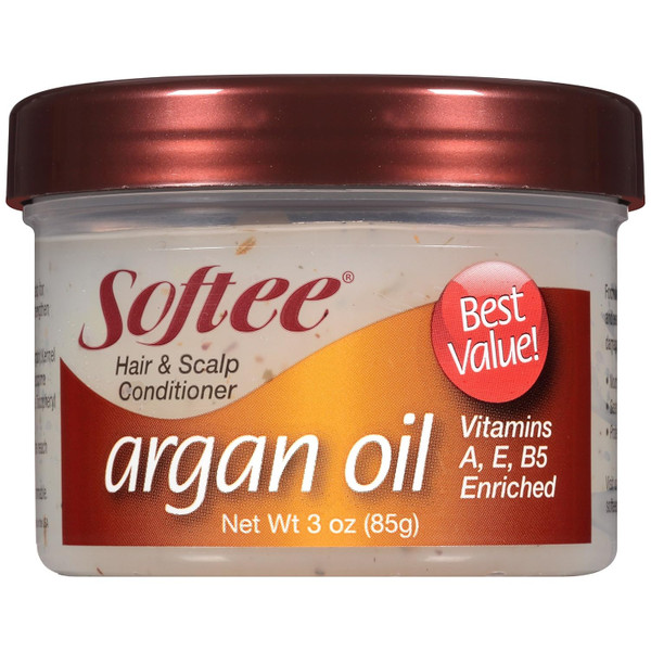 Softee Hair And Scalp Conditioner Argan Oil - 3 Oz