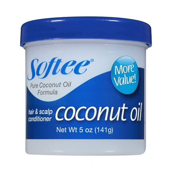Softee Pure Coconut Oil Formula Hair And Scalp Conditioner - 5 Oz