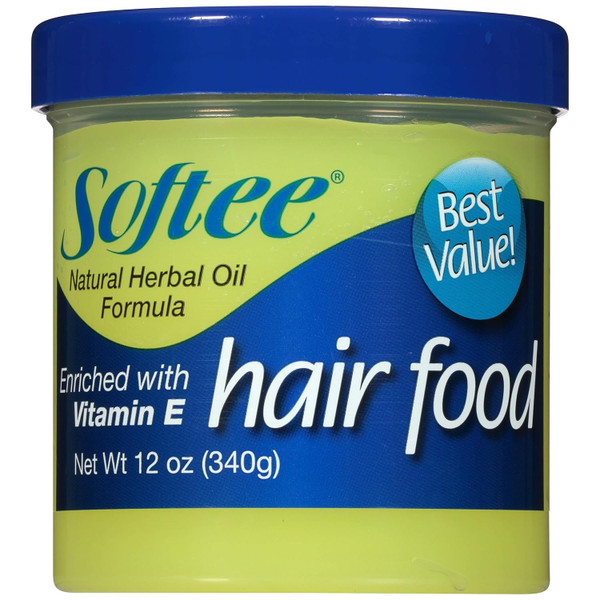 Softee Hair Food With Vitamin E - 12 Oz