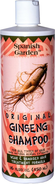 Spanish Garden original Ginseng Shampoo - 16 fl oz