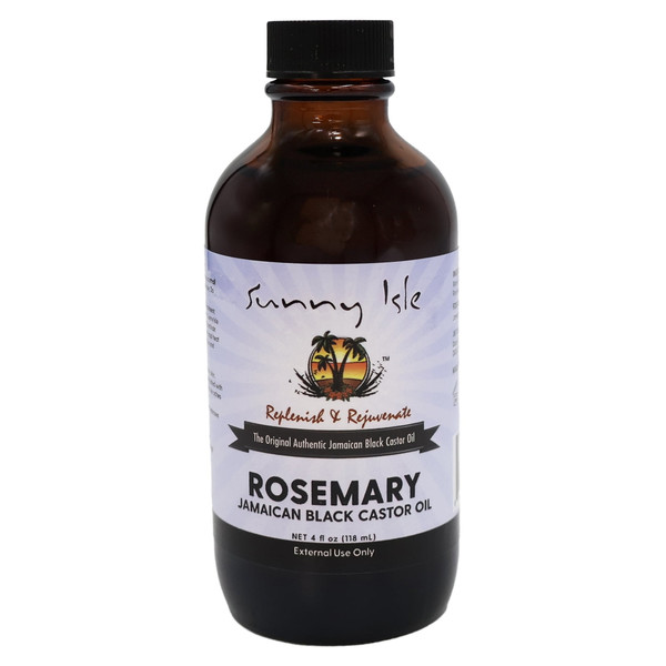Sunny Isle Rosemary Jamaican Black Castor Oil - 4 Oz