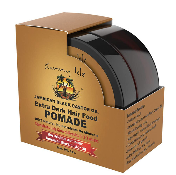 Sunny Isle Extra Dark Jamaican Hair Food Pomade - 4 oz