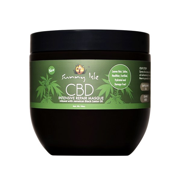 Sunny Isle CBD Intensive Repair Masque - 16 Oz