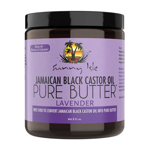 Sunny Isle Jamaican Black Castor Oil Pure Butter Lavender - 8 fl Oz