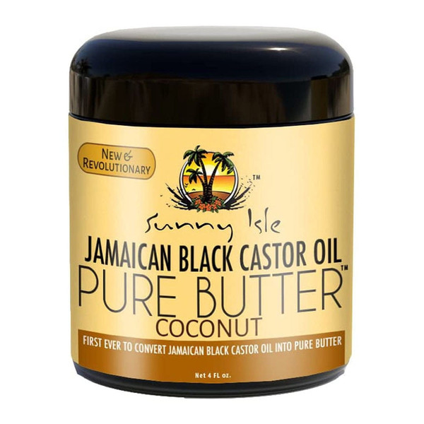 Sunny Isle Jamaican Black Castor Oil Pure Butter Coconut - 4 fl Oz