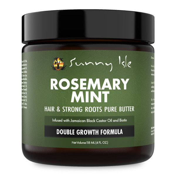 Sunny Isle Rosemary Mint Hair and Strong Roots Butter - 4 fl oz