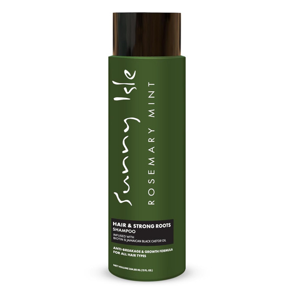 Sunny Isle Rosemary Mint Hair & Strong Roots Shampoo - 12 fl oz