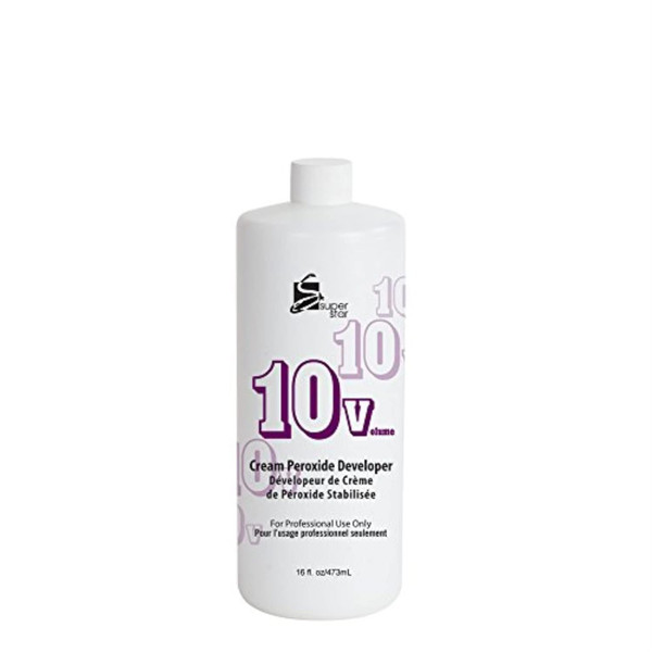 Super Star Cream Peroxide Developer 10 Volume - 16 fl Oz  Color