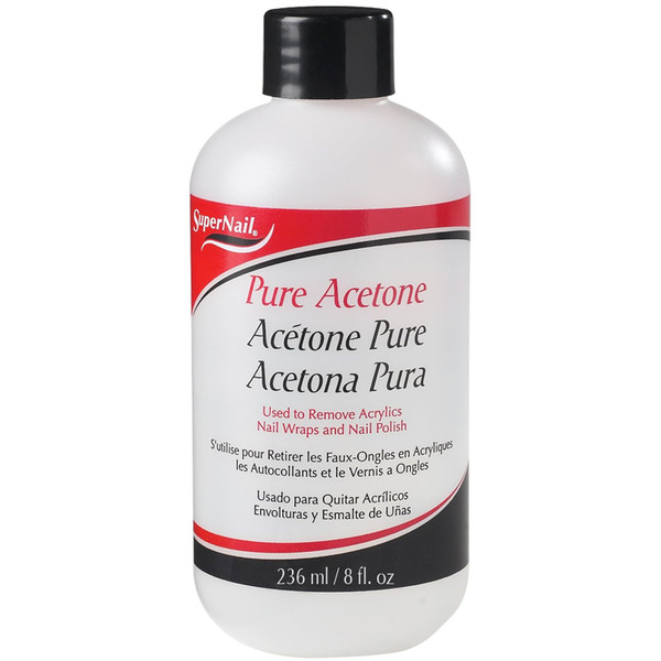 Super Nail Pure Polish Remover - 8 Fl Oz