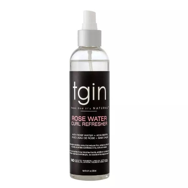 TGIN Rose Water Curl Refresher - 8 oz