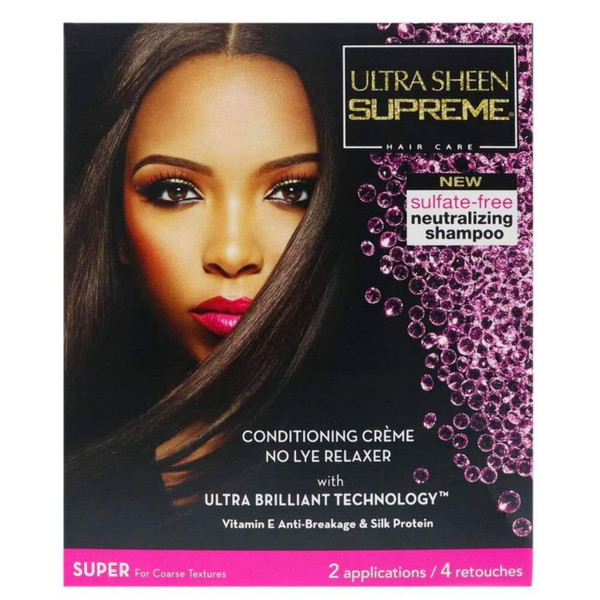 Ultra Sheen Supreme Creme Relaxer Super - 1 ea