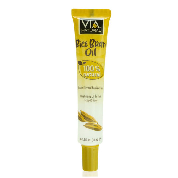 VIA NATURAL Rice Bran Oil Treatment - 1.5 fl oz