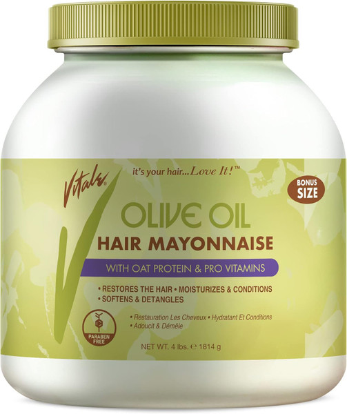 Vitale Olive Oil Hair Mayonnaise - 4 lb