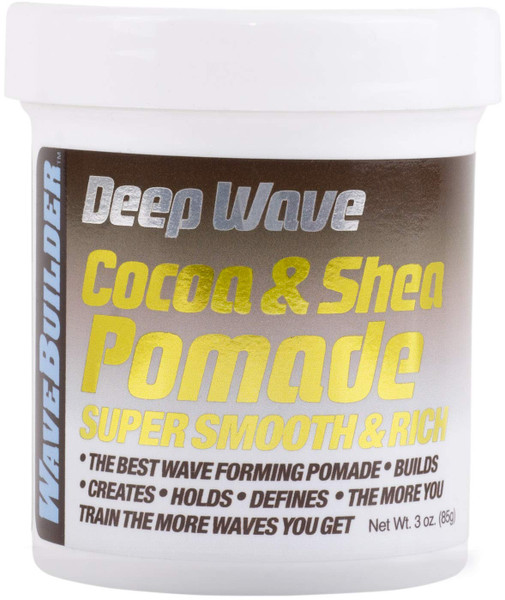 Wave Builder Cocoa & Shea Pomade Super Smooth & Rich - 3 OZ