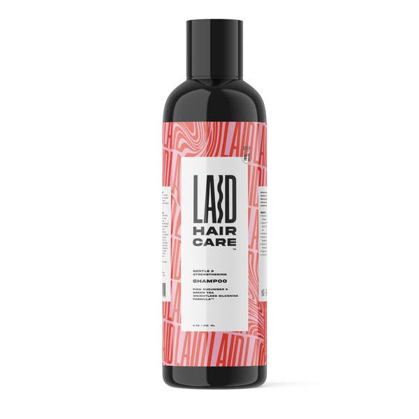 Laid Hair Care Pink Cucumber & Green Tea Shampoo - 8 OZ