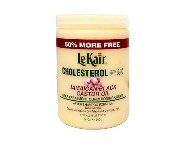 LeKair Cholesterol Plus Jamaican Black Castor Oil Conditioning - 24 Oz