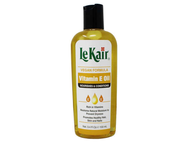 LeKair Vitamin E Oil Hair & Body Oil - 3.4 oz