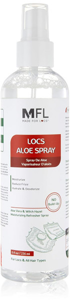 Made For Locs Vegan Aloe Refresher Spray - 8 fl oz