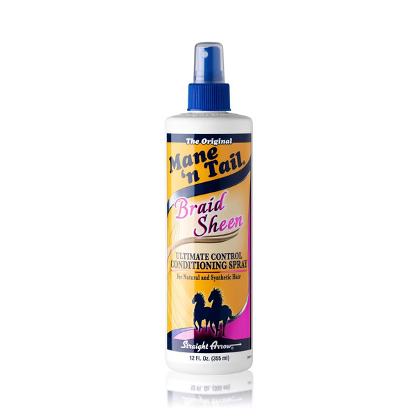 Mane 'n Tail Braid Sheen Spray - 12 fl Oz