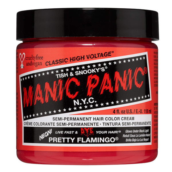 Manic Panic Pretty Flamingo Hair Dye - 4 oz