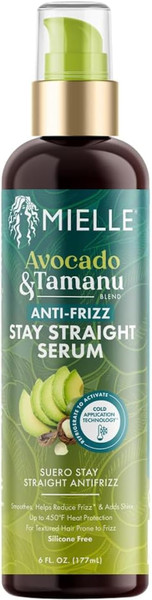 Mielle Avacado & Tamanu Antifriz Stay Straight Serum - 6 fl oz