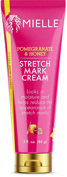Mielle Pomegranate & Honey Stretch Mark Cream - 3 fl Oz