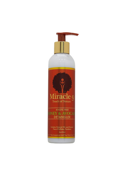 Miracle 9 Knots Free Honey & Avocado Detangler - 8 oz