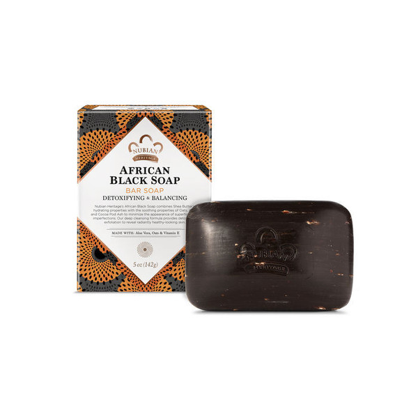 Nubian Heritage African Black Bar Soap - 5 oz