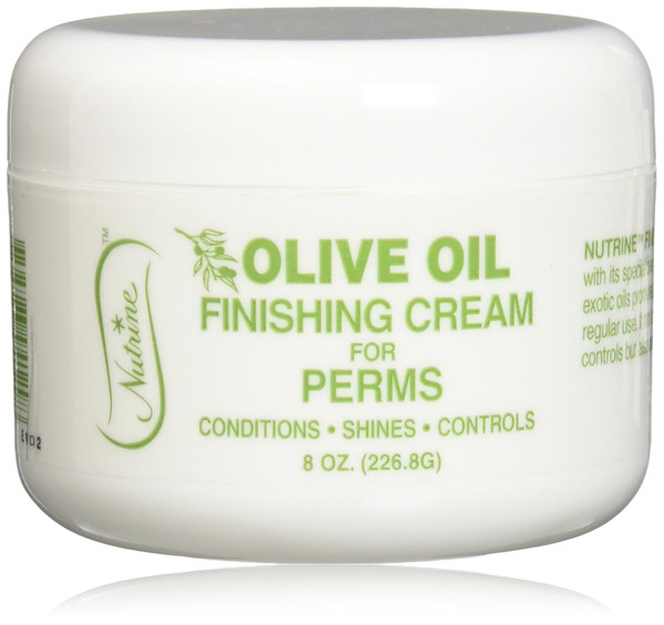 Nutrine Finishing Cream Olive Oil Jar - 8 Oz