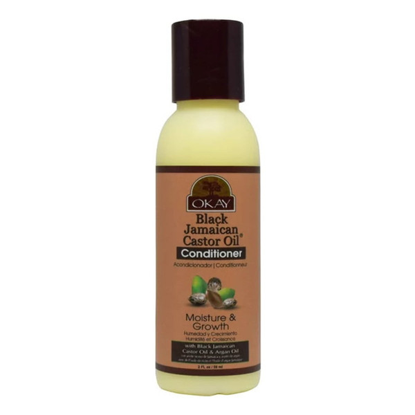 Okay Black Jamaican Castor Oil Moisture and Growth Conditioner - 2 fl Oz