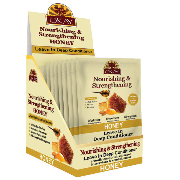 Okay Honey Nourishing & Strengthening Leave-In Conditioner - 1.25 oz