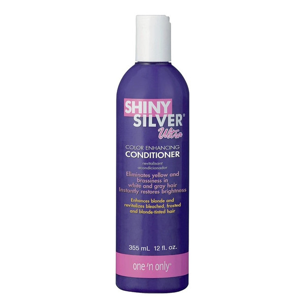 One 'N Only Shiny Silver Ultra Color Enhancing Conditioner - 12 fl oz