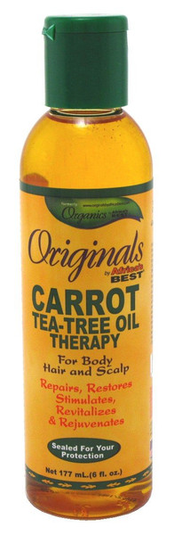 Africa's Best Originals Carrot Tea Tree Oil - 6 fl Oz