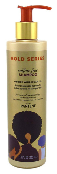 Pantene Gold Series Shampoo Sulfate Free - 8.5 fl Oz