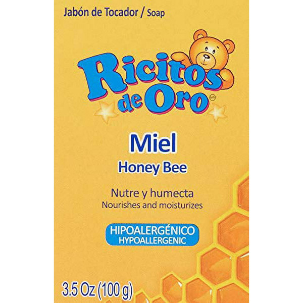 Ricitos de Oro Miel Honey Moisturizing Bath Soap - 3.5 Oz