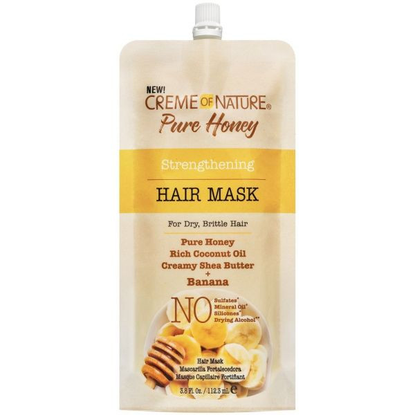 Creme of Nature Pure Honey Strengthening Hair Mask - 3.8 fl oz