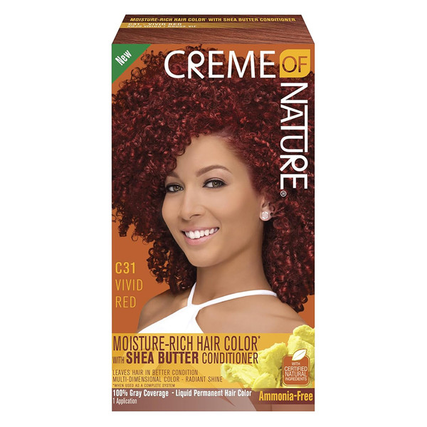 Creme of Nature C31 Vivid Red Color - 1 Ea