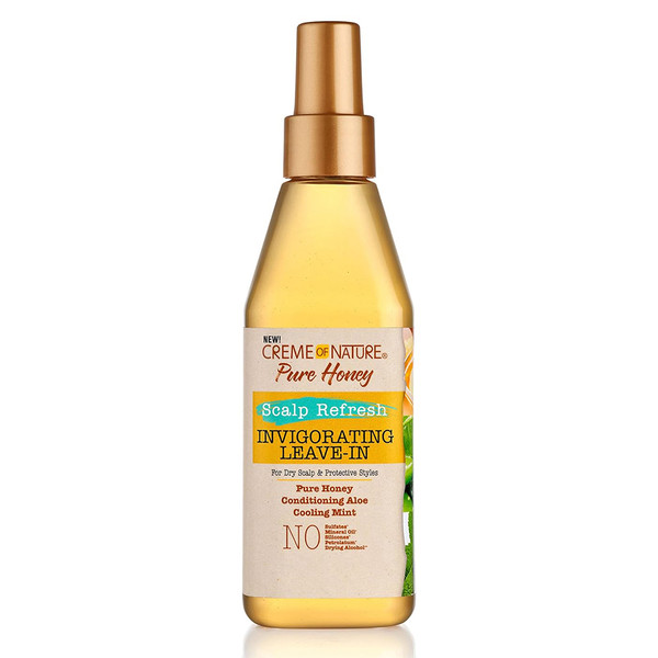 Creme of Nature Pure Honey Scalp Refresh Invigorating Leave-In - 8 fl oz