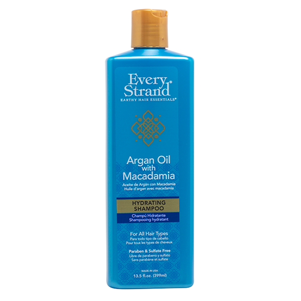 Every Strand Argan Oil With Macadamia Shampoo - 13.5 fl Oz