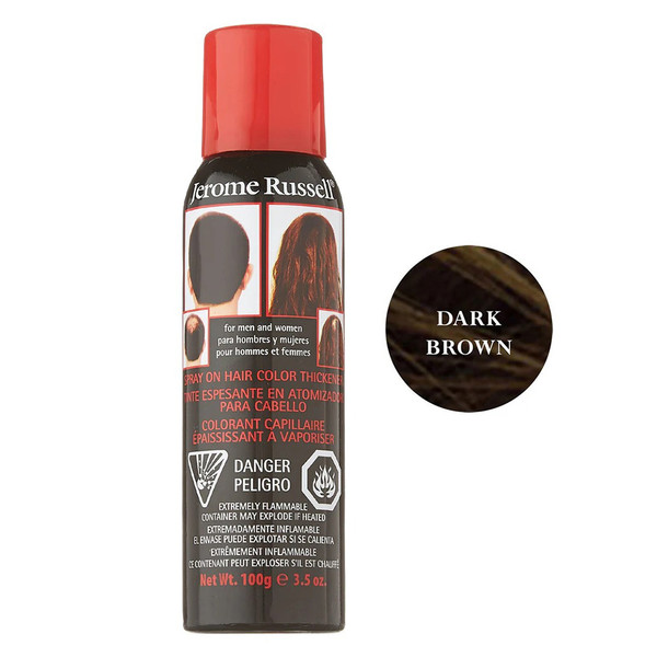 Jerome Russell Hair Color Thickener Dark Brown - 3.5 fl oz