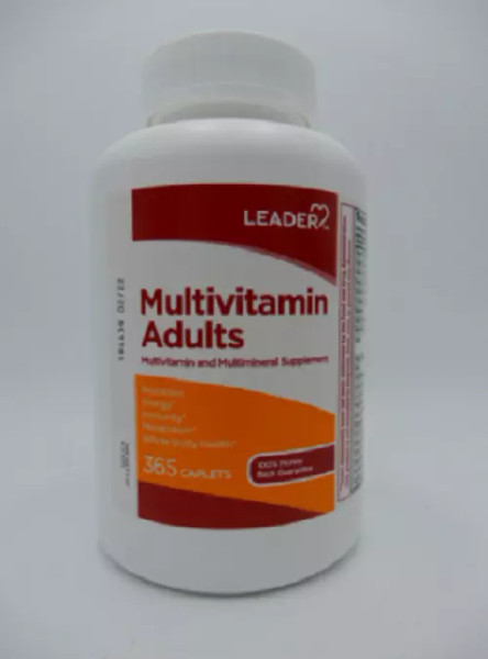Leader Adults Multivitamin/multimineral Supplement - 365 Caplets