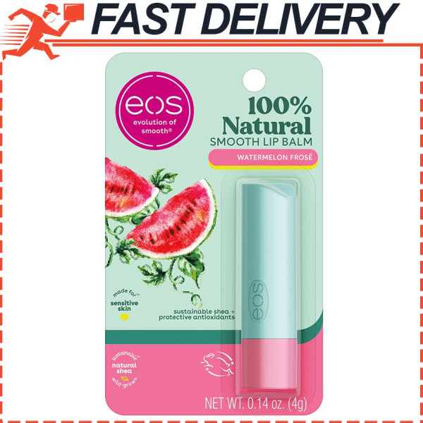 EOS Super Soft Shea Lip Balm Stick Watermelon Frose Lip Moisturizer - 0.14 oz