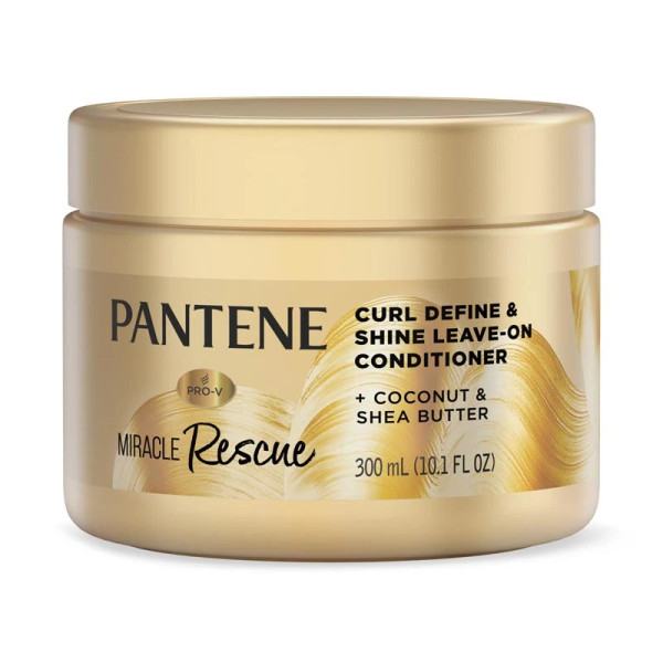 Pantene Miracle Rescue Curl Define & Shine Leave-On Conditioner - 10.1 fl oz