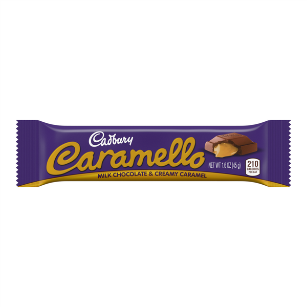 Cadbury Caramello Candy Bar, 18 Ea
